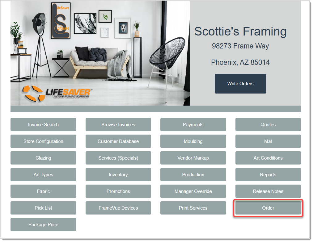 Image displaying the Work Order Details window.